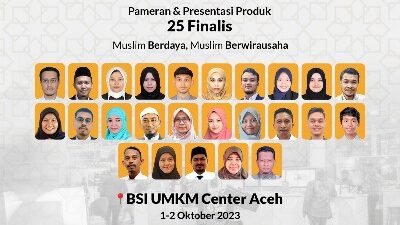 Menjadi Pusat Perhatian, BSI Aceh Muslimpreneur Menuju Tahapan Showcase