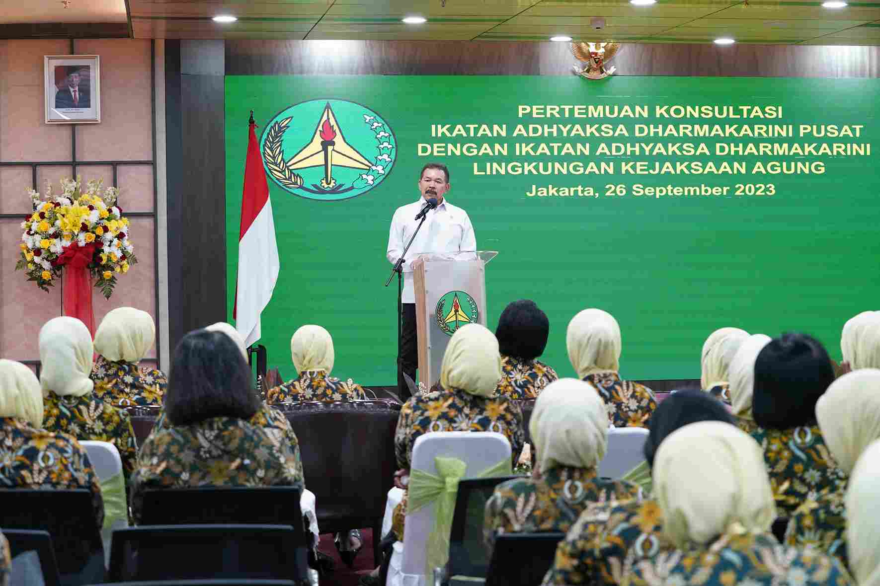 Jaksa Agung Ingatkan Anggota IAD Untuk Hidup Sederhana dan Netral di Tahun Politik 1 jaksa agung