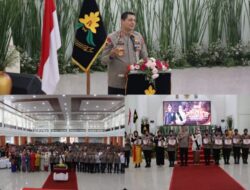 Kapolda Aceh beserta Ketua Bhayangkari Hadiri Syukuran HUT Ke-75 Polwan