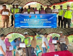 Polisi Salurkan Sembako untuk Masyarakat Korban Bencana