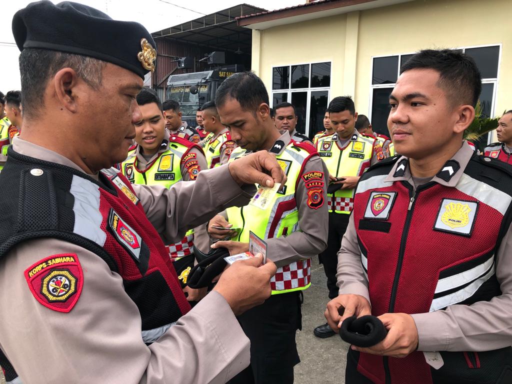 Polres Langsa Terapkan Pemeriksaan Rutin untuk Wujudkan Polisi Tegas dan Humanis 1 polres langsa