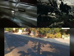 Jasad Anggota Polisi Bau Arak, Diduga Mabuk Mengemudi Motor Bertabrakan Dengan Minibus di Magetan