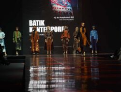Tampilan Batik Kota Mojokerto Curi Perhatian Muslim Fashion Week 2024
