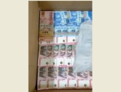 Viral, Seorang Kades Pamerkan Uang 5 Kardus
