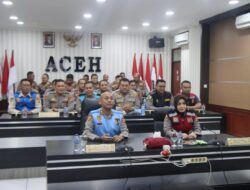 Penandatanganan Pakta Integritas dan Sumpah Buka Seleksi Sespimmen Dikreg ke-64 2024 Polda Aceh