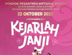 KPU Tuban Gelar Nobar ‘Kejarlah Janji’ di Ponpes untuk Sosialisasi Pemilu 2024