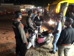 Personil Patroli Perintis Presisi Sat Samapta Polres Langsa Pastikan Tetap Aman Kota, Jelang Pemilu 2024