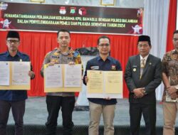 Sinergi Antara Polres Balangan dan KPU Untuk Keberhasilan Pemilu 2024