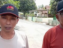 Warga Sambut Gembira Pembangunan Jalan di Kecamatan Pardasuka Pringsewu