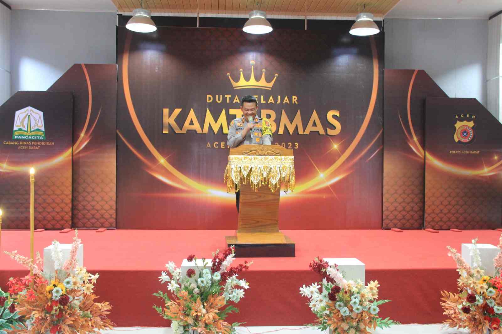 Kapolres Aceh Barat Buka Seleksi Duta Pelajar Kamtibmas Tingkat SMA/SMK Se Kabupaten 1 kamtibmas