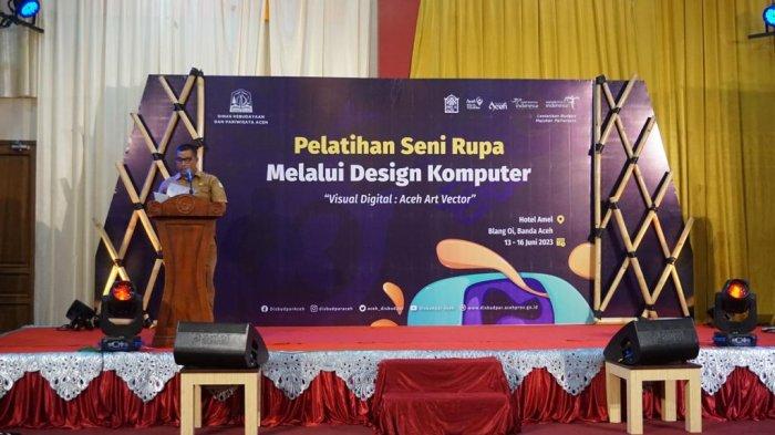 Kasi Pengembangan SDM dan Lembaga Kesenian Disbudpar Aceh Syahrul Arbi SP MM