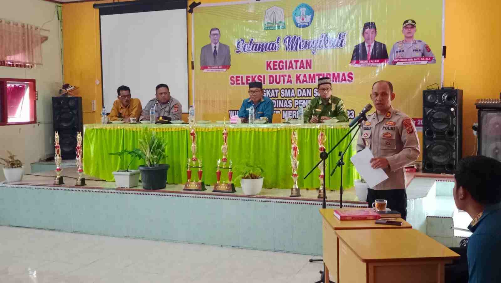 Pembukaan Seleksi Duta Kamtibmas di Bener Meriah 1 bener meriah