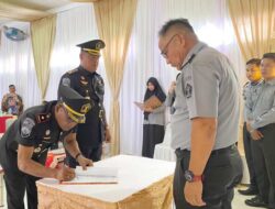 Kalapas Baru Dilantik Dalam Sertijab Kantor Wilayah Kemenkumham Aceh