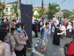 Polres Sukabumi Kota Terjunkan Ratusan Personel, Kawal Aksi Solidaritas Bela Palestina