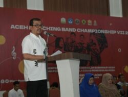 Buka Lomba Marching Band AMBC 2023, Ini Harapan Pj Gubernur Aceh
