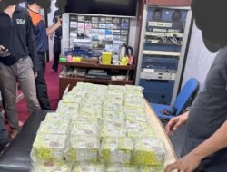 Bea Cukai Gagalkan Penyeludupan 86 Kg Sabu Di Perairan Aceh, Dua Senpi Ikut Disita