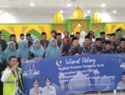 Kafilah STQH Aceh Tiba di Jambi, Zahrol Fajri: Siap Tampilkan yang Terbaik