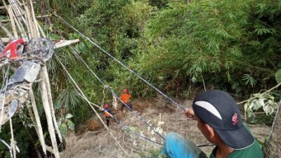 Polres Subulussalam Beserta Tim Gabungan Masih Terus Berupaya Mencari Korban Hilang Akibat longsor 2 Longsor