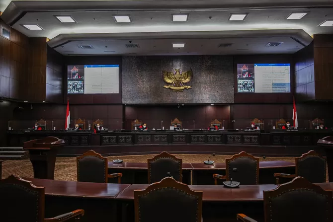 Mahkamah konstitusi Umumkan Batas Usia Capres-cawapres 1 mahkamah konstitusi