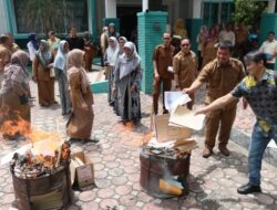 DPKA dan Dinas Pendidikan Musnahkan 1.999 Berkas Arsip, Ini Kata Plh Didik Aceh