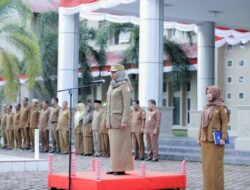 Terkait Sikap ASN Jelang Pemilu 2024, Pemkab Nagan Raya Gelar Apel Gabungan