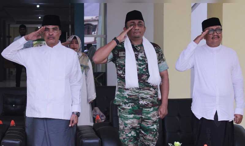 Hadiri Upacara Peringatan Hari Santri Tahun 2023, Ini Pj Walikota Langsa 1 Langsa
