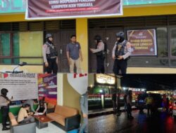 Jelang Pemilu 2024, Satgas OMB Seulawah Tingkatkan Razia dan Patroli
