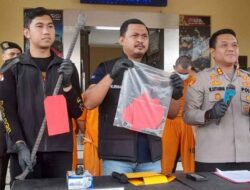 6 Pelaku Spesialis Pencurian Rambu Lalu Lintas di Serang Ditangkap Polisi