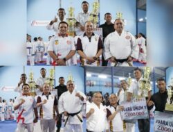 Dalam Kejuaraan Karate Piala Kapolresta Banda Aceh, Wadokai Aceh Raih Trofi