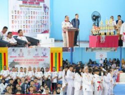 Peringati Hari Sumpah Pemuda Ke-95, Ratusan Atlet Karate Rebut Trophy Polresta Banda Aceh