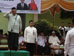 Peringati Hari Santri Nasional Ke-9, Sekda Aceh Jaya Jadi Inspektur Upacara