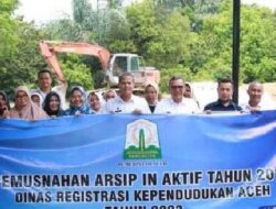 DPKA Aceh Pemusnahkan Arsip DRKA untuk Efisiensi dan Keamanan Informasi