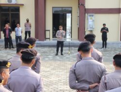 Polres Pringsewu Sosialisasi Cacar Monyet
