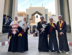13 Alumni Dayah Darul Ihsan Abu Krueng Kalee Diwisuda di Universitas Al-Azhar-Mesir
