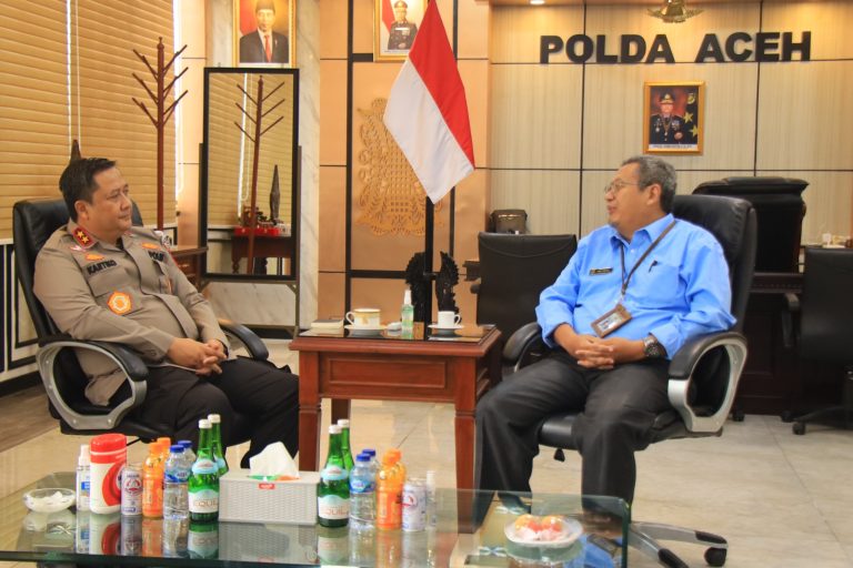 Pejabat BPK RI Perwakilan Aceh Lakukan Audiensi dan Silaturahmi dengan Kapolda Aceh 1 bpk ri
