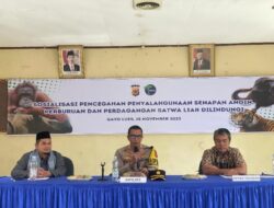 Polres Gayo Lues Sosialisasikan Pencegahan Perburuan Satwa Liar yang Dilindungi