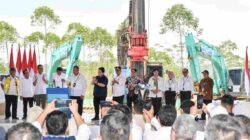 Presiden Jokowi Resmikan Groundbreaking Pembangunan Kantor Bank Indonesia di IKN 6 presiden