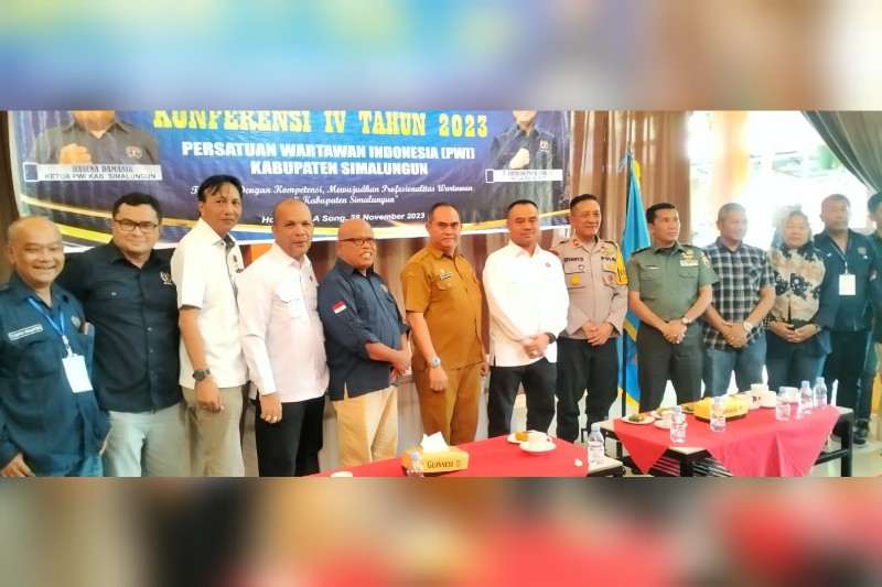 PWI Simalungun Gelar Konferensi ke-IV, Farianda: Hasil Konferensi akan Dilaporkan ke Pusat 1 Pwi