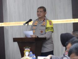 Wakapolda Aceh Beserta PJU Polda Aceh Hadiri Rapat Lintas Sektoral OPERASI Lilin Seulawah 2023