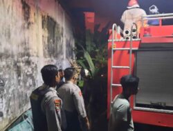 Polres Langsa Berhasil Padamkan Kebakaran Tanpa Korban Jiwa