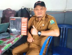 Terima Perangkat Jaringan Tenda WiFi dari BGP Aceh, Satap Pulau Teupah Perkuat Akses PMM Kemdikbudristek