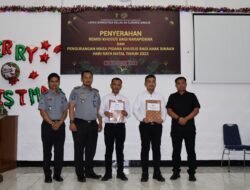 Nataru 2024, 48 WBP Lapas Narkotika Gunung Sindur Terima Kado Remisi