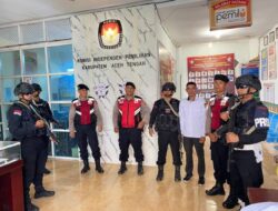 Polri Gelar Patroli Bersama Untuk Ciptakan Keamanan dan Mengamankan Pemilu 2024 di Aceh