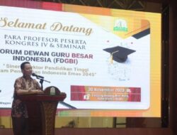 PJ Gubernur Aceh Sambut Kongres FDGBI 2023