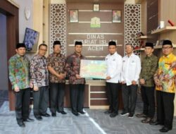 DSI Aceh Serahkan Donasi Kemanusiaan Untuk Palestina