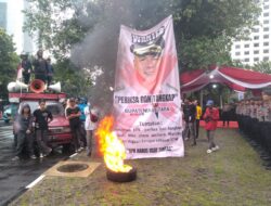 Mahasiswa dan Pemuda Nias Utara Ultimatum KPK Tangkap Bupati Amizaro Waruwu