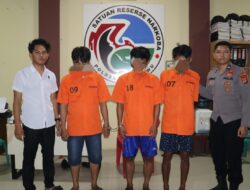 Sat Narkoba Polres Pringsewu Ringkus 3 Pelaku