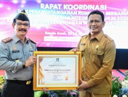 Pemerintah Aceh Besar Terima Penghargaan dari Kemenkumham Wilayah Aceh