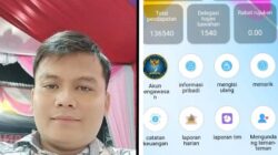Pengamat Investasi seluruh Indonesia, Budi Zasman (kiri), screenshoot akun investasi BBH (kanan).yang dikrimkan.oleh salah seorang karyawan BBH, Minggu (25/2/2024). (Foto: Kolase Harian Daerah)