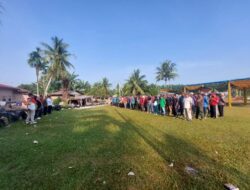 Sambut MTQ, Forkopimcam dan Pemdes Se-Kecamatan Kisaran Barat Gelar Gotong Royong Masal